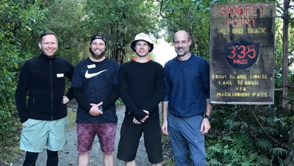 Dicker Data resellers walk the walk on the Milford Track