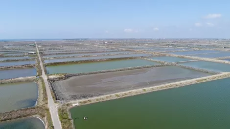 Site of taiwan solar project