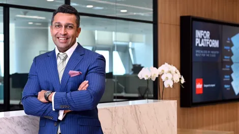 Terry smagh  infor senior vice president and general manager for asia pacific and japan  1 