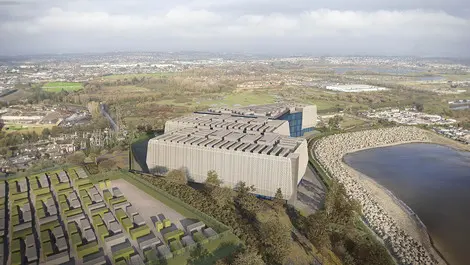 Latos data centres   cardiff hyperscale facility view  2 