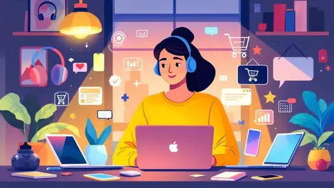 Online shopping ai electronics laptop headphones smartphones modern home sf