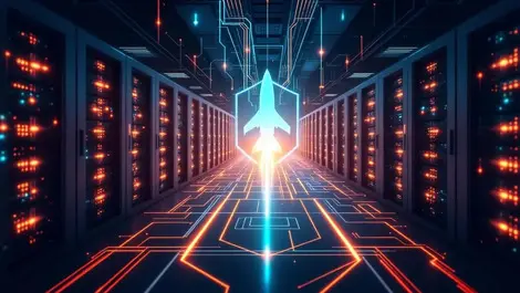 Secure military datacenter missile defense with quantum circuits