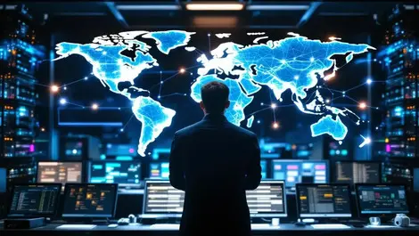 It admin in enterprise server room global thin client management