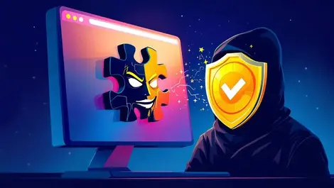 Browser extension thief mask crypto coin shield wallet protection